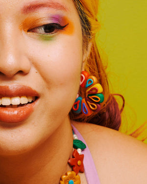 Bloom Hoops in Bahaghari