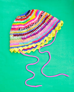 Tropikalia Bucket Hat in Lime