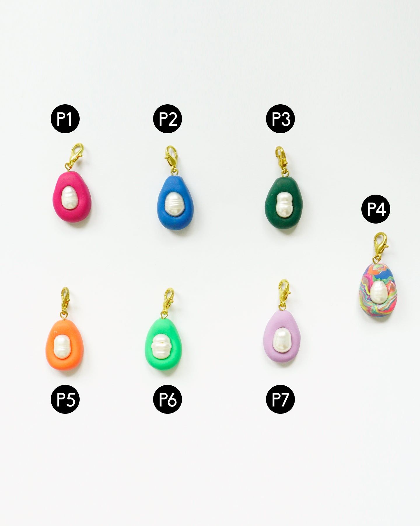 Colorful Pearl Pendant