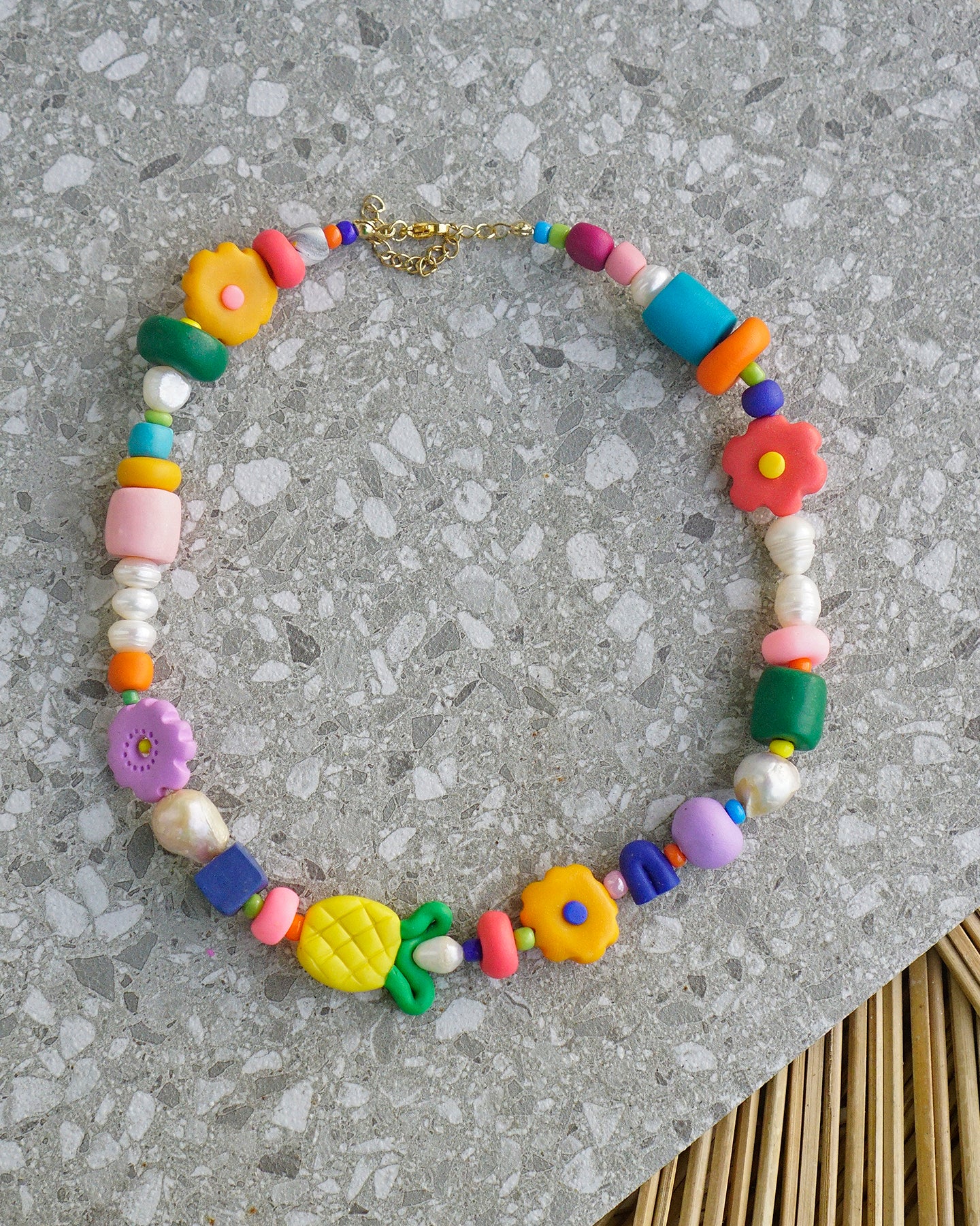 Chunky Pinya Bloom Necklace