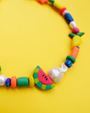 Chunky Fruit Salad Necklace