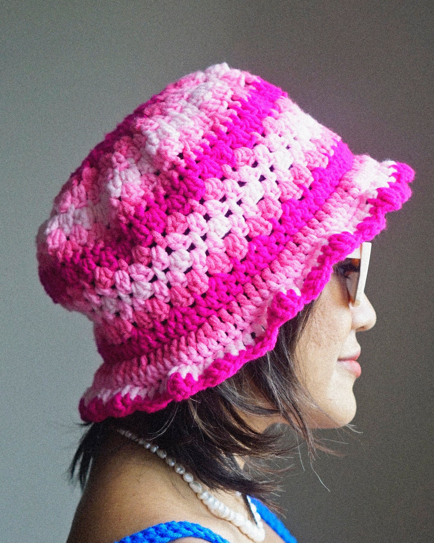 Tropikalia Bucket Hat in Rosas