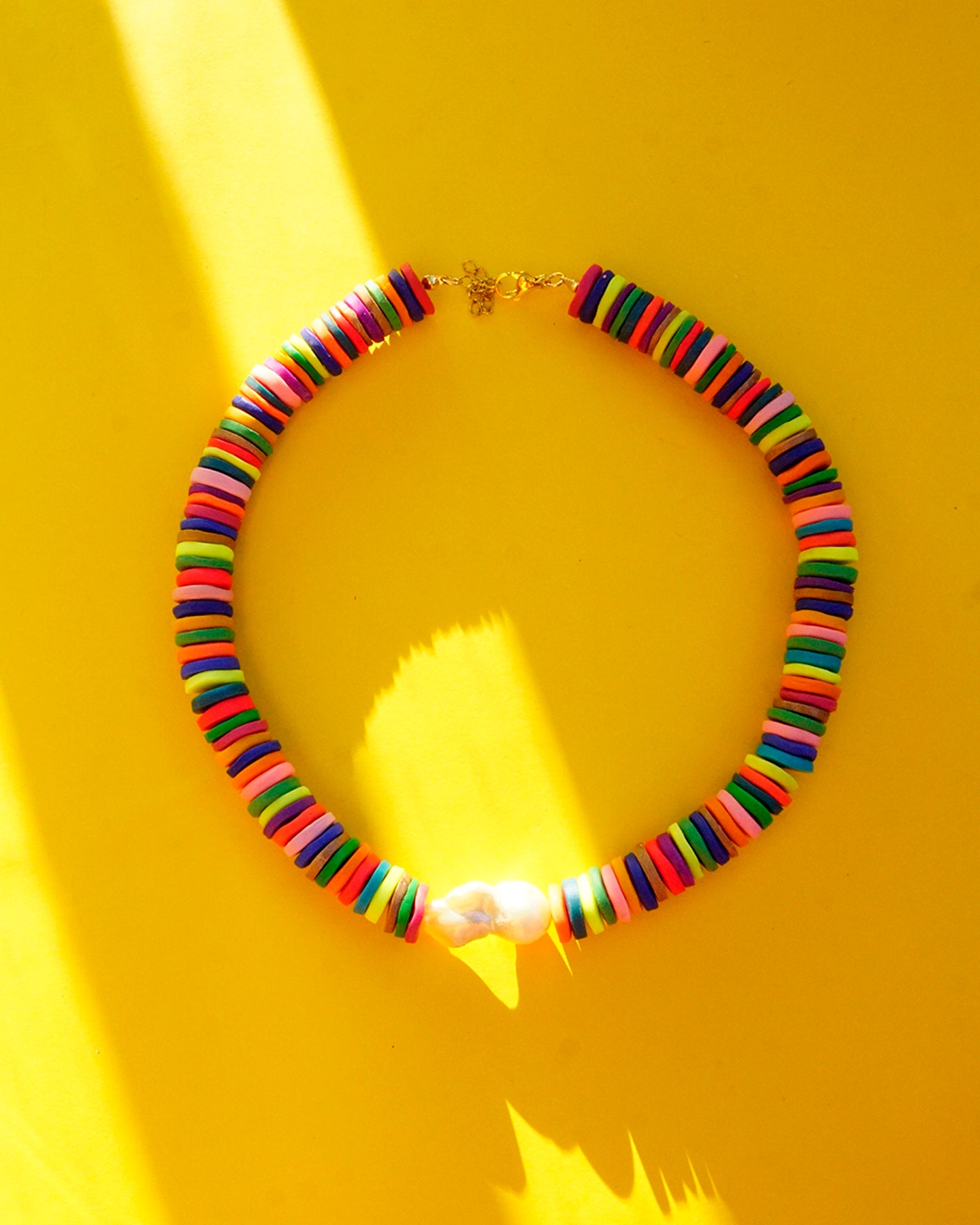 Tropikalia Necklace in Bahaghari Pop