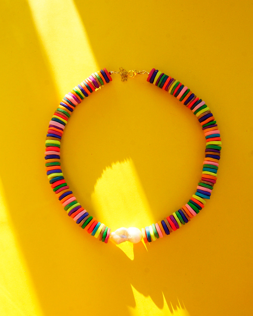 Tropikalia Necklace in Bahaghari Pop