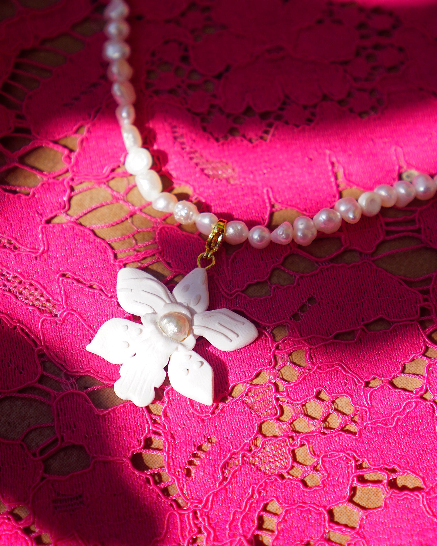 Waling-Waling Necklace in Ulap