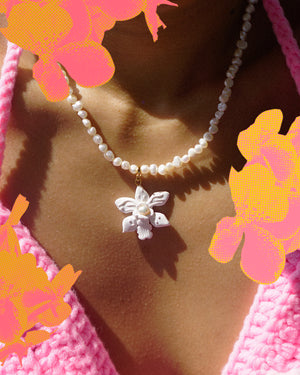 Waling-Waling Necklace in Ulap
