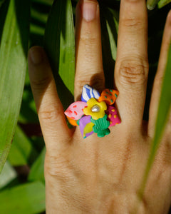 Waling-Waling Ring in Funfetti